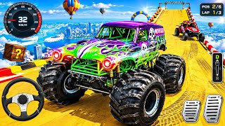 Monster Truck Stunt Racing - GT Car Mega Ramp - IMPOSSIBLE Stunts & Crazy Crashes #32 screenshot 3
