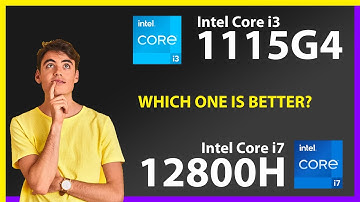 INTEL Core i3 1115G4 vs INTEL Core i7 12800H Technical Comparison