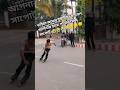 😭😭skating,stunt' don't try it without any training #rollerskating #bdskating #foryou #youtubeshorts