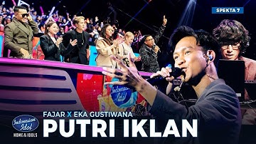 FAJAR NOOR X EKA GUSTIWANA - PUTRI IKLAN (ST12) - Indonesian Idol 2025 ( SQUENCER )