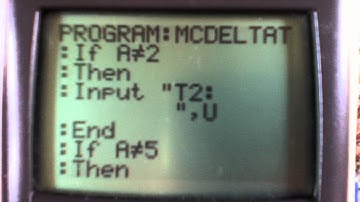 my program for a ti-84 that can do Q=MC delta T