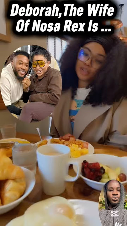 Chaii,my people see Deborah oo,the wife of actor Nosa Rex #actor #wife #trending #short
