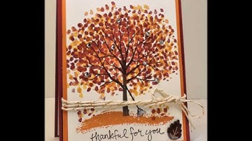 10 Quick & Easy Cards video#33 using Stampin Up Stamp set Sheltering tree