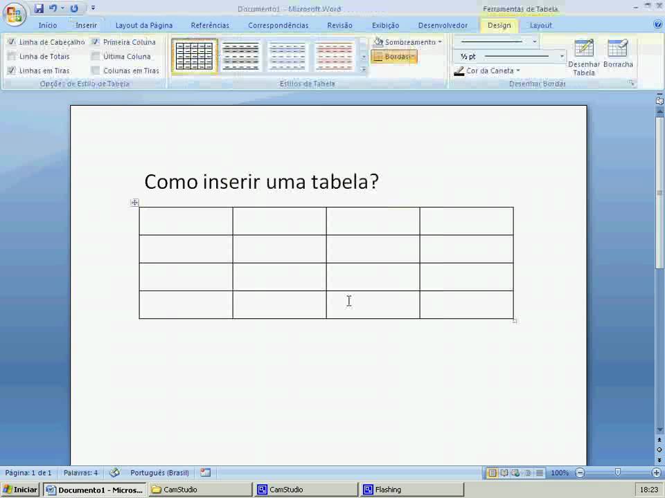 Como Fazer Quadrado no Word e Escrever Dentro - Ninja do Excel