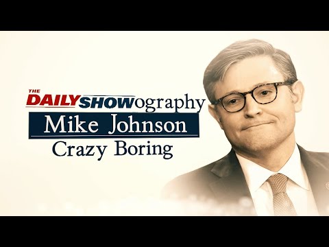 The Daily Showography of Mike Johnson: The GOP's Perfect Combo of Crazy & Boring