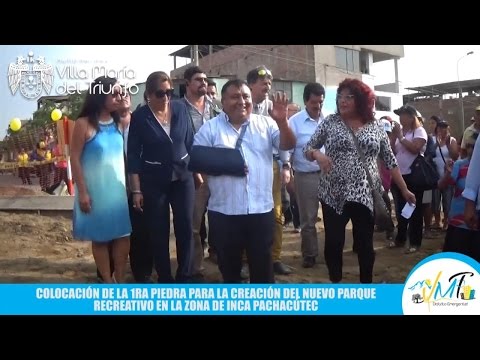 MUNICIPALIDAD DE VMT INICIA CONSTRUCCIÓN DEL PARQUE JORGE BASADRE