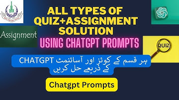 How to solve quiz using chatgpt AI