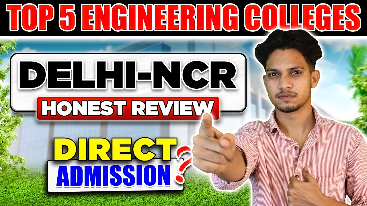 Top 5 Best Colleges in Delhi NCR 2026 🔥 | Direct Admission in low ...