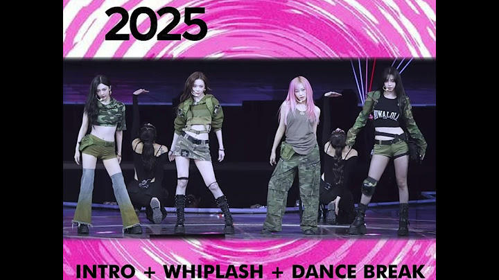 aespa (에스파) - Intro + Whiplash + Dance Break | SMTOWN LIVE 2025 (AUDIO)