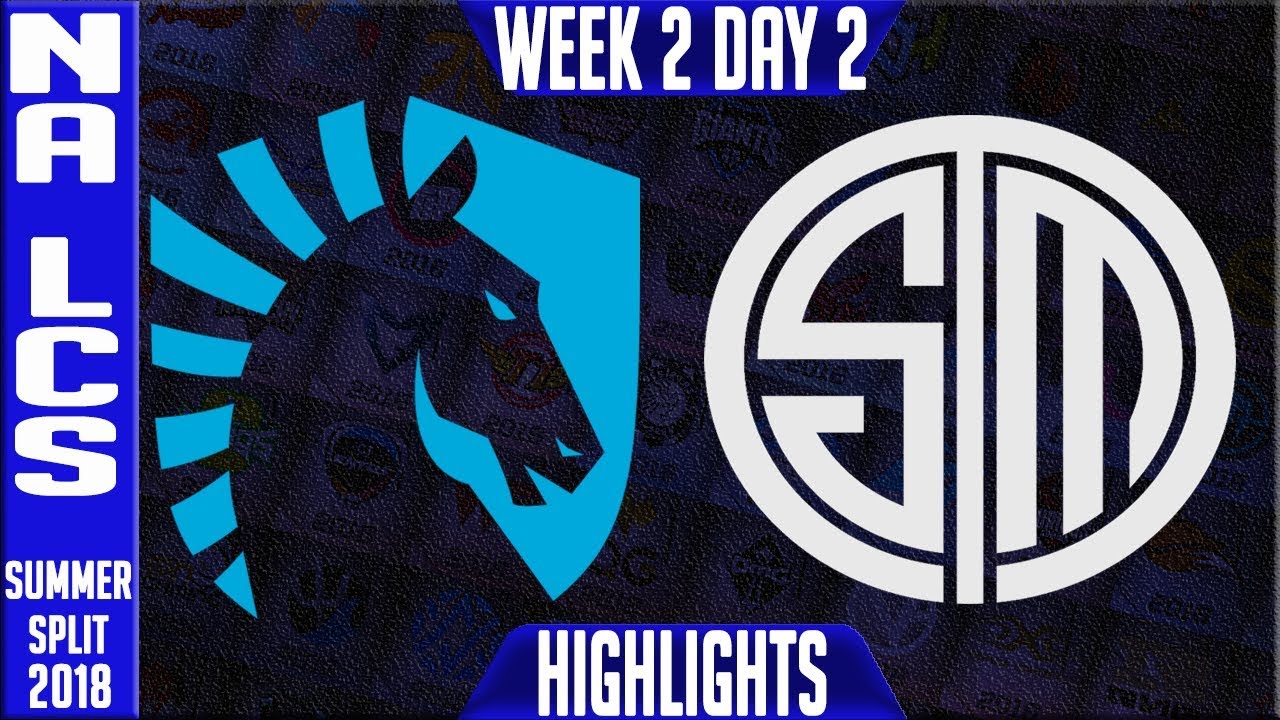 TSM vs TL Highlights | NA LCS Summer 2018 Week 2 Day 2 | Team Solomid vs Team Liquid Highlights