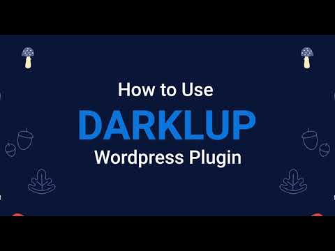 How to Use Darklup WordPress Dark Mode Plugin