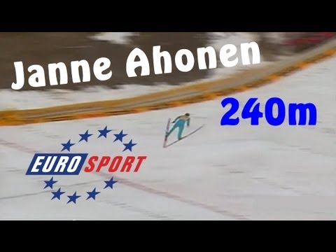 Janne Ahonen 240m - Planica 2005 [Deutsch/German] Eurosport