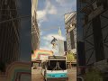 skate. 360 Shuv off Bus #skate #skateboarding#pov #clips