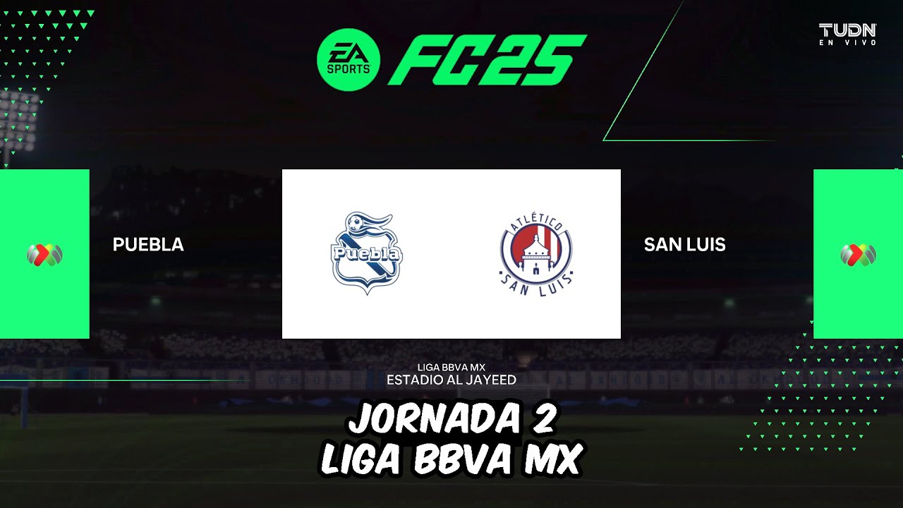 PUEBLA VS ATLÉTICO DE SAN LUIS JORNADA 2 LIGA BBVA MX SIMULACIÓN CRMOD ...