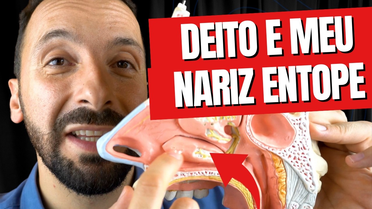 PORQUE SEU NARIZ ENTOPE QUANDO VOCÊ DEITA (E COMO RESOLVER) - YouTube
