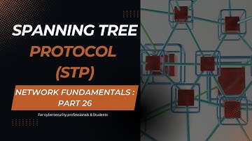 Spanning Tree Protocol (STP) Explained | Network Fundamentals for Cybersecurity Students