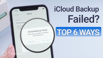 iCloud Backup Failed on iPhone? Here
