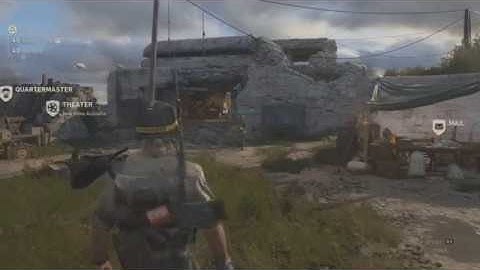 How to get on top of Headquarters building COD WWII