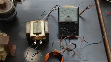 Transformer Demo (hands-on experiments, induction, Lenz, power transmission)