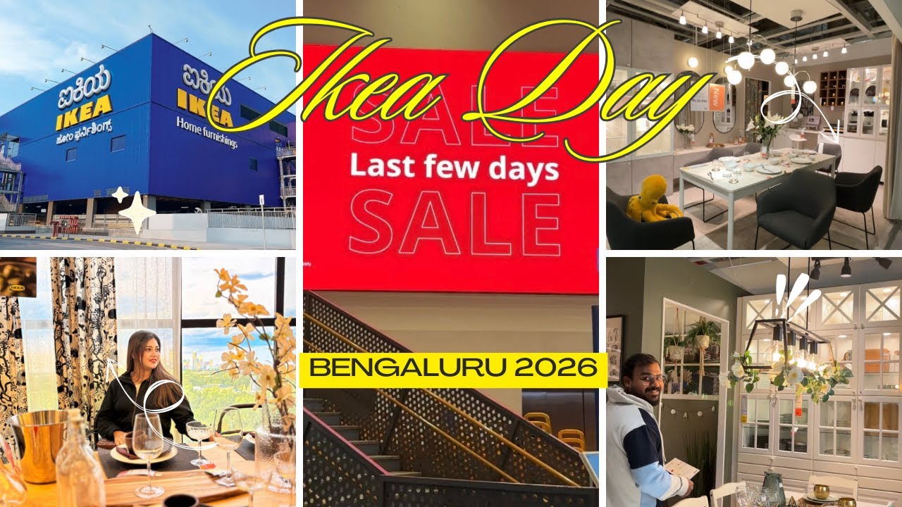 IKEA Day ✨ | Bengaluru 2026 | Sale Season Tour
