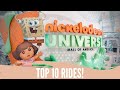 Top 10 Rides Nickelodeon Universe Mall of America