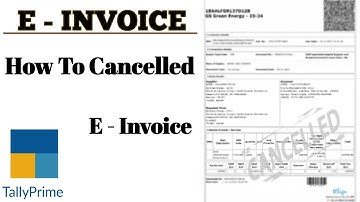 How To Cancelled | E - Invoice || E - Invoice Cancellation ||