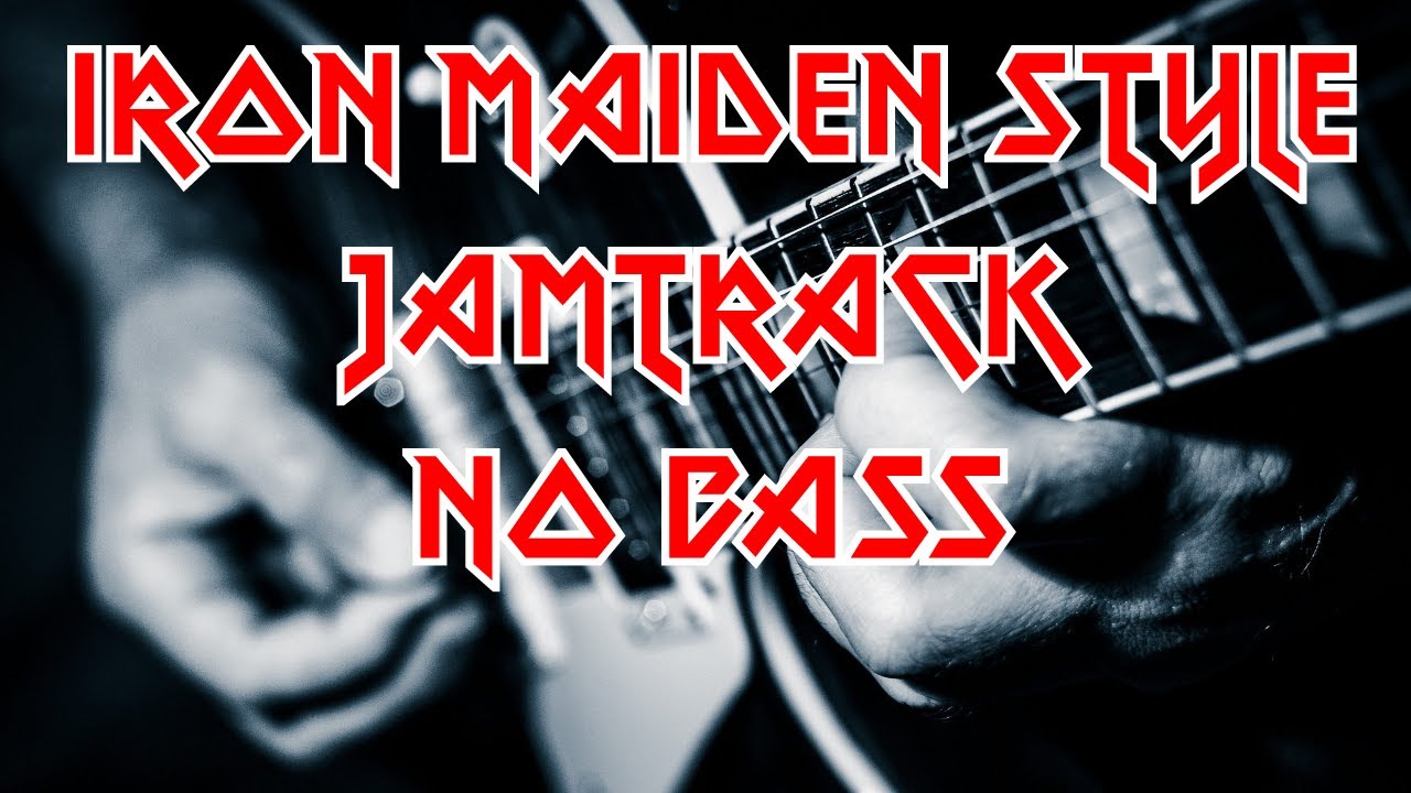 Iron Maiden style jamtrack - no bass