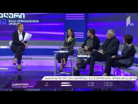 აქტუალური თემა მაკა ცინცაძესთან ერთად - სასკოლო განათლება #LIVE