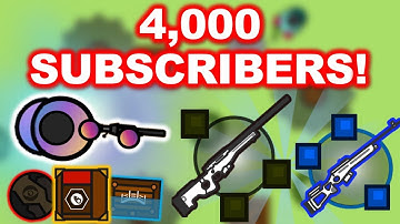 4,000 SUBSCRIBERS SPECIAL! || Killing Hackers with AWM-S! | Best Moments Surviv.io