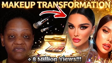 Makeup Transformation 😱😱😱 increíble !!!!#makeuptutorial 