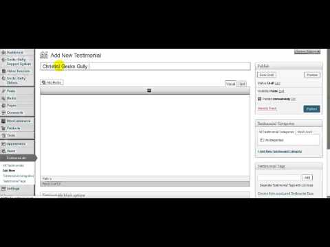 Testimonials on WooCommerce and WordPress