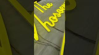 ✨ RGB Acrylic Neon Sign – Dynamic Colour Flow ✨