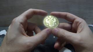 Austria 1915 u0026 1913 4 Ducat u0026 1 Ducat Novelty coins! Proof Like state - Review!