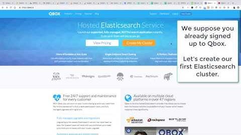 Create a Qbox Elasticsearch index (WPSOLR plugin)