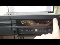 Nakamichi Cassette Deck 1 first run.