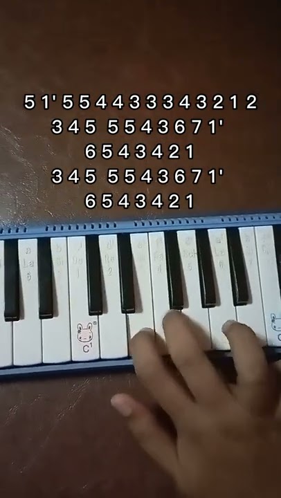 PIANIKA Hymne Guru not angka PART 2 #pianika #belajarpianika