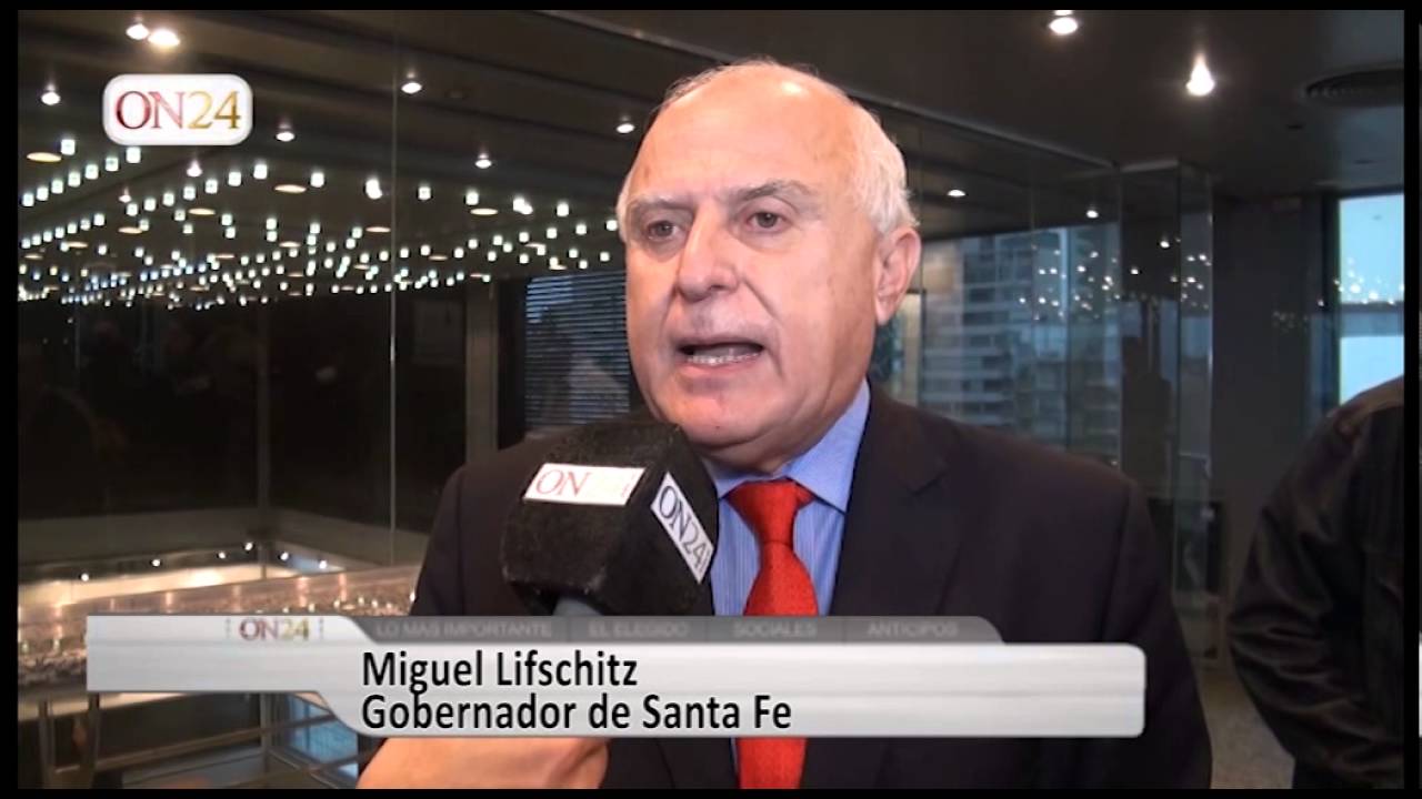 Miguel Lifschitz - Gobernador de Santa Fe Foro Economía - YouTube