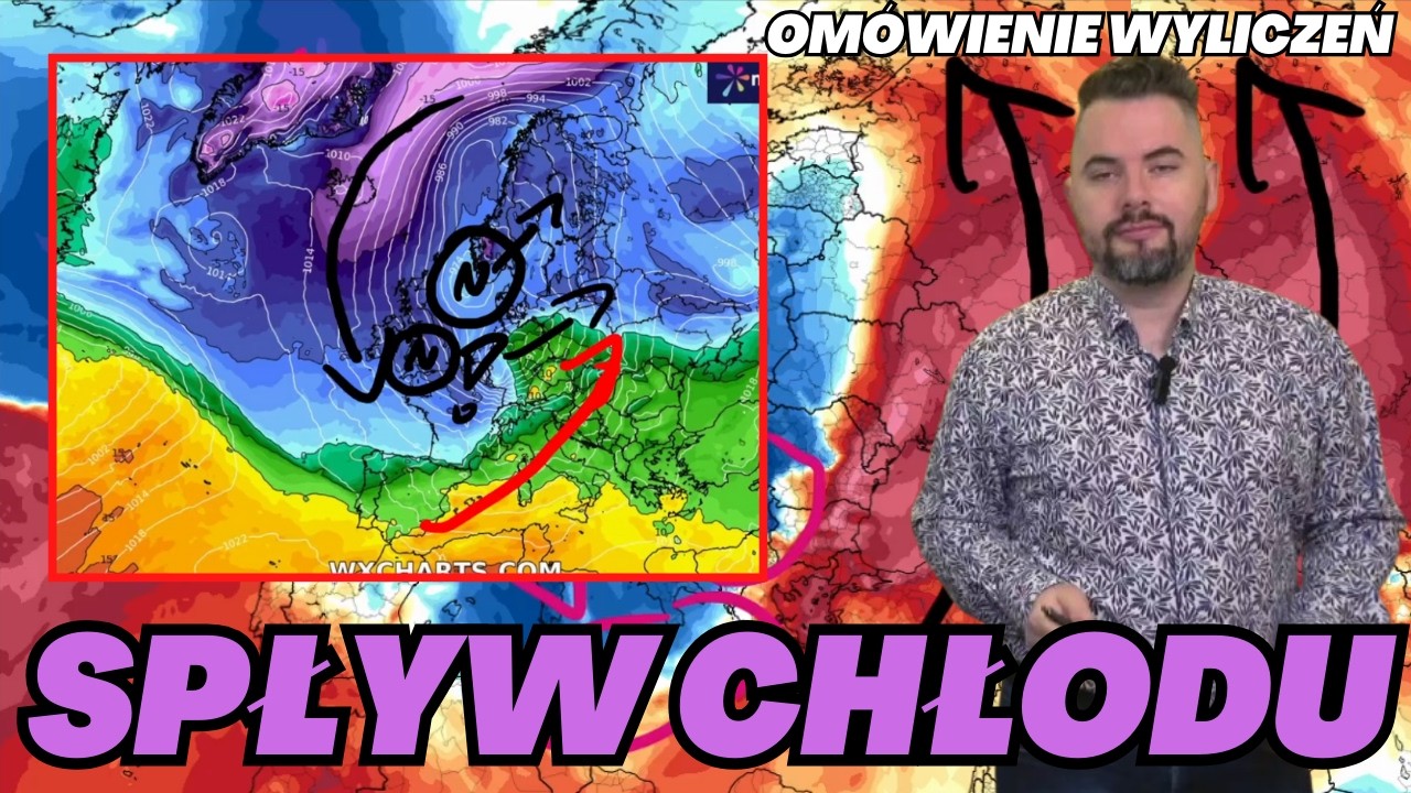 Niże nurkujące i silny wiatr. Gwałtowny spływ chłodu. Omawiamy nowe ...