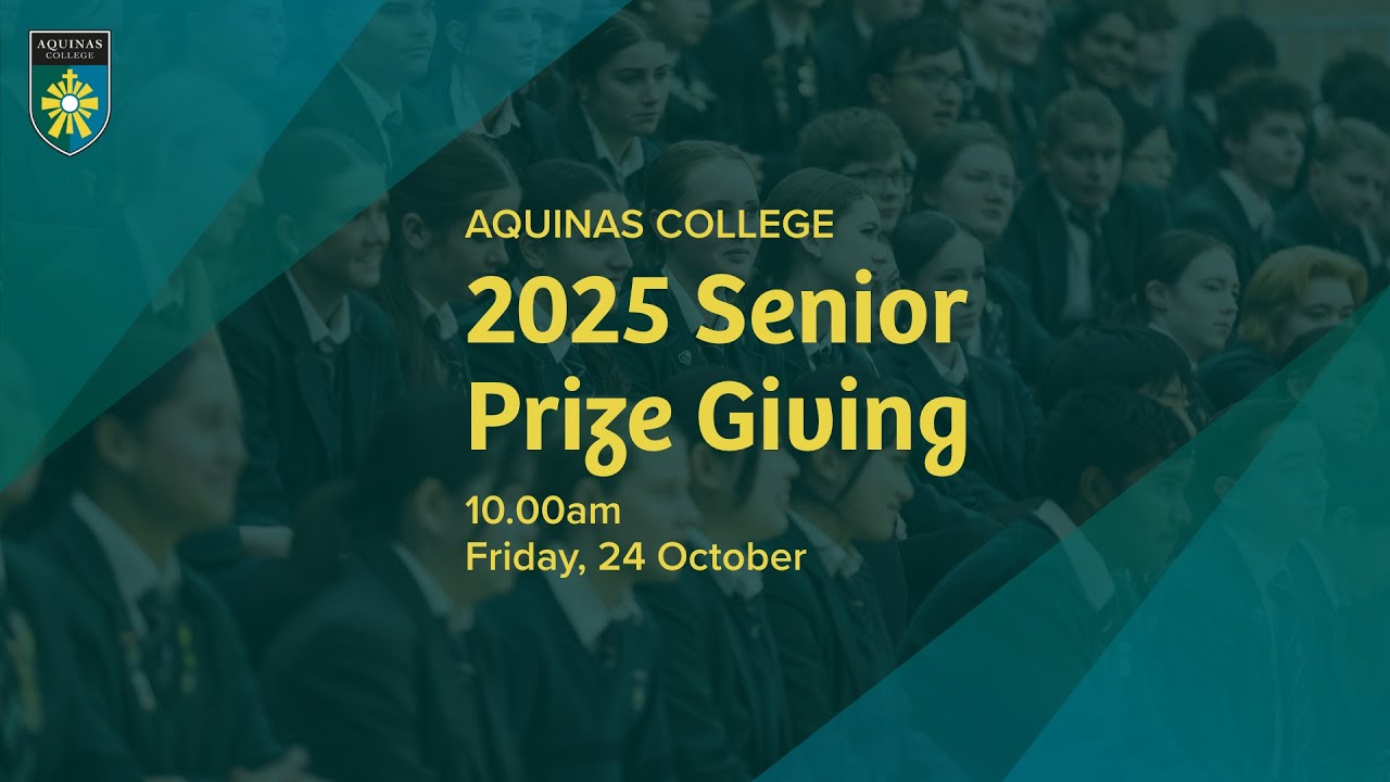 Aquinas College 2025 Senior Prize Giving
