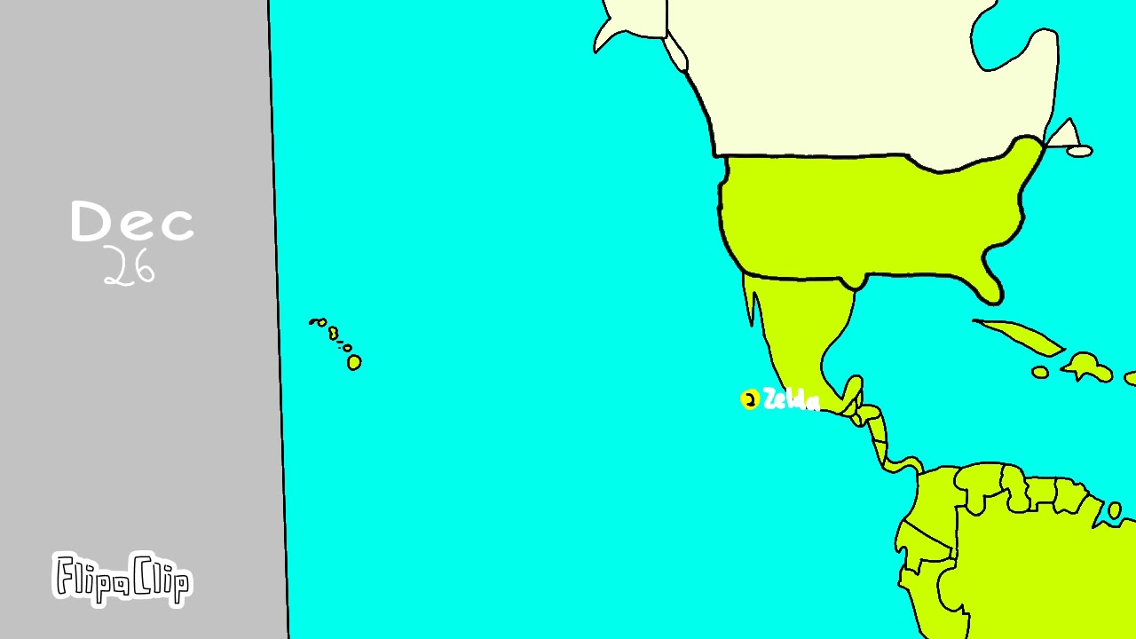 Hypothetical Track of Major Hurricane Zelda (2025)
