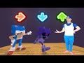 Fnf character test  gameplay vs minecraft animation  vs sonic in real life 2