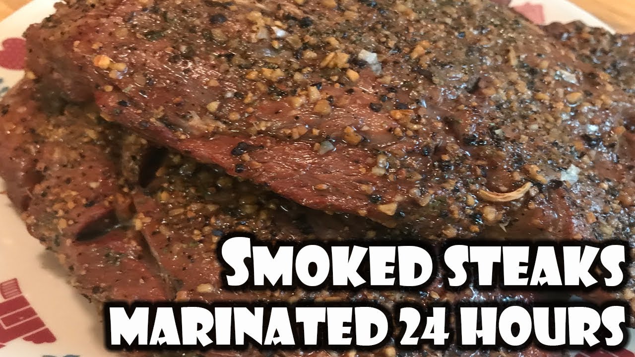 Smoked Steaks 24 Hour Marinate BUMMERS BAR B Q SOUTHERN COOKING Smoked Steaks 24 Hour Marinate BUMMERS BAR B Q SOUTHERN COOKING