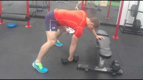 Single Arm Deadstop Row - Dumbbell