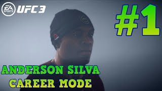 The Spider : Anderson Silva UFC 3 Career Mode Part 1: UFC 3 Career Mode (Xbox One)