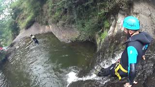Barranco Chorretones en Bizkaia - Inguru Abentura