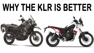 Yamaha Tenere 700 vs 2022 Kawasaki KLR650