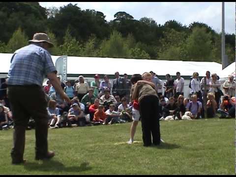 wrestling at corbridge county show 2010