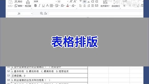 WPS Excel：表格排版。 #wps #excel #办公技巧 #干货分享 #电脑