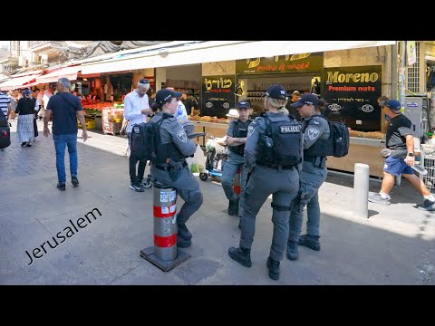 エルサレムの街歩き動画