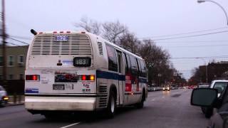 MTA New York City Bus 1996 NovaBus RTS-06 8829 On The B83 @ New Lots Avenue & Van Siclen Avenue